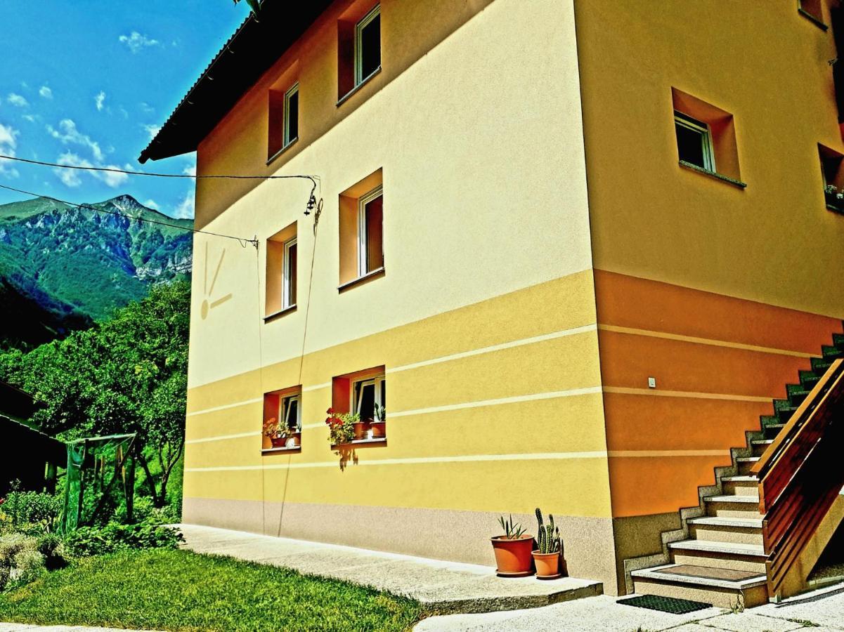 Apartment And Garden House Among The Mountains Podbrdo Exterior foto